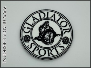 Gladiator Sports PVC velcro patch wit