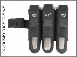 (O) NXE battlepack zwart 3-pod